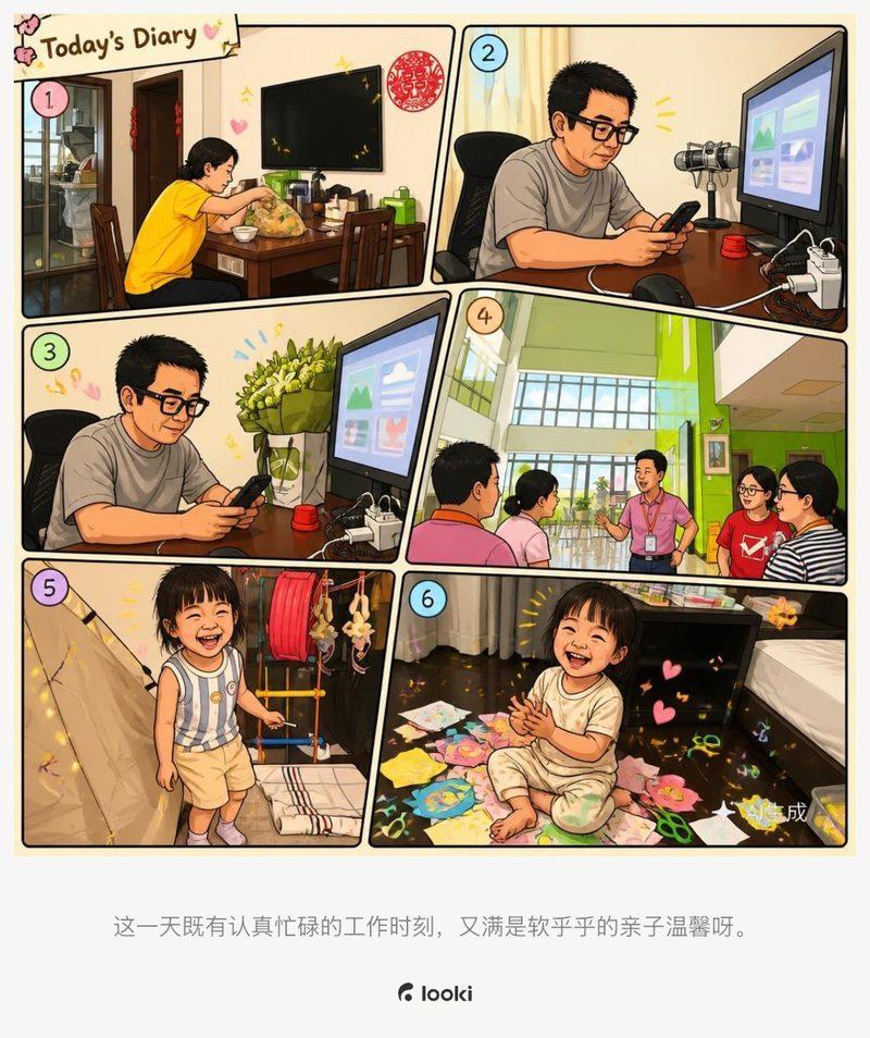 Looki 生成的一天日记