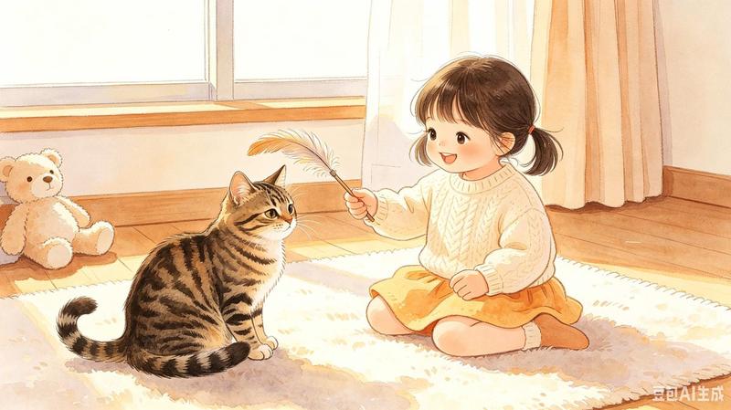 “猫也是我们家里的一员”——孩子眼里家的边界