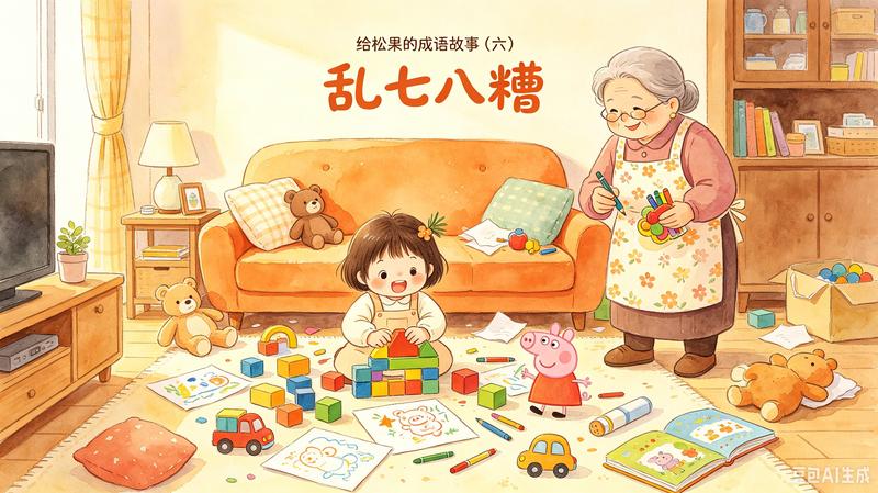 松果的成语故事（六）乱七八糟