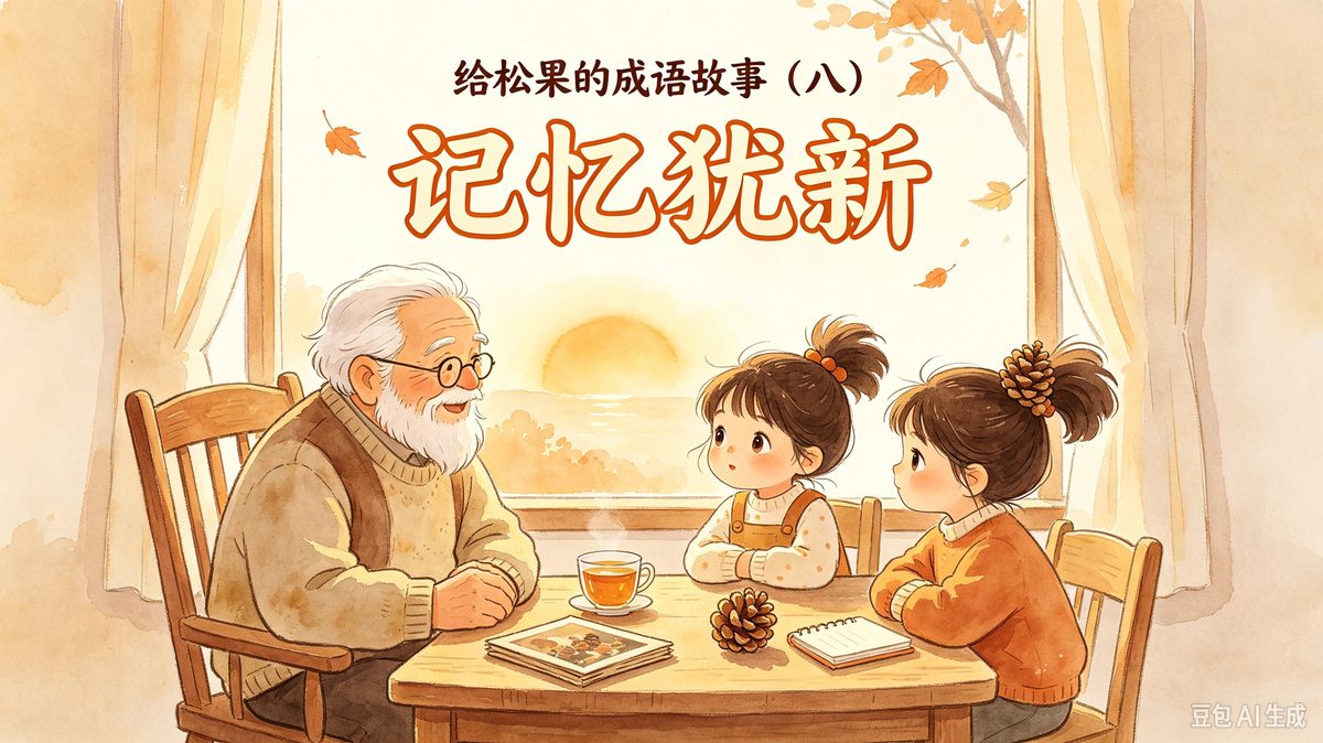 给松果的成语故事（八）记忆犹新