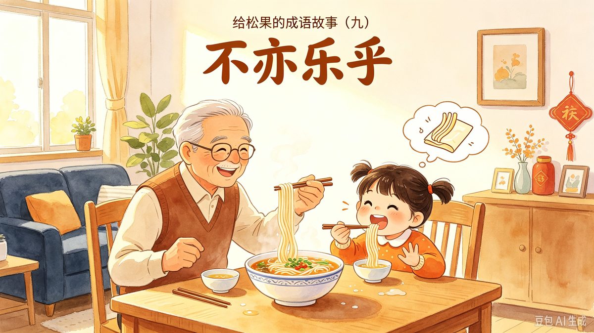 松果的成语故事（九）不亦乐乎