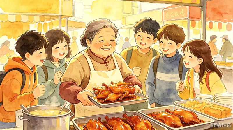 🍗 为鹅腿阿姨说几句